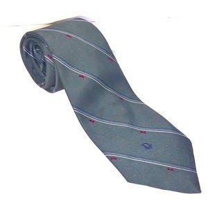 Christian Dior Monsieur Green Striped Tie
